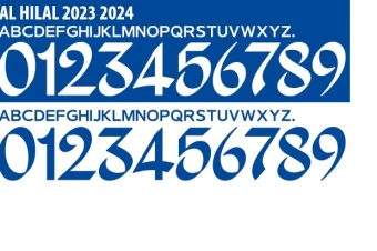 فونت الهلال 2024-2023