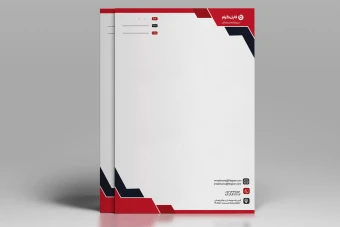 طرح لایه باز سربرگ مدل مدرن