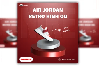 قالب آماده پست اینستاگرام استیج معرفی محصول