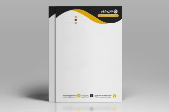 دنلود سربرگ لایه باز طرح موج لوکس