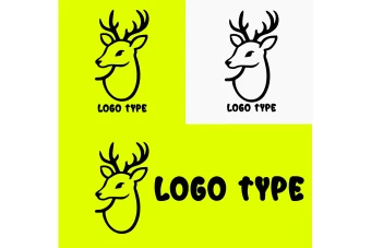 لوگو گوزن شاخدار