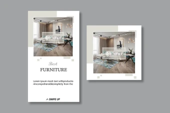 قالب پست و ریلز استوری اینستاگرام