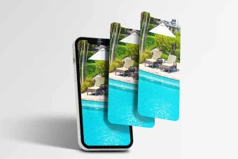 موکاپ پریمیوم لایه باز موبایل استوری اینستاگرام psd