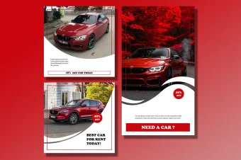 قالب پست و ریلز استوری اینستاگرام