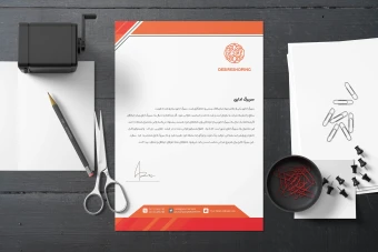 قالب سربرگ اداری