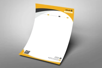 طرح لایه باز سربرگ مدرن