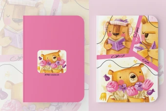 جلد دفتر مشق لایه باز-جلد دفتر و کتاب