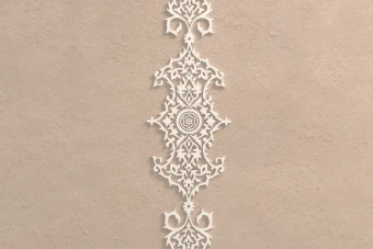 مدل سه بعدی گچبری سنتی