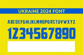 فونت اکراین یورو 2024