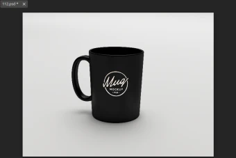 طرح لایه باز موکاپ فنجان