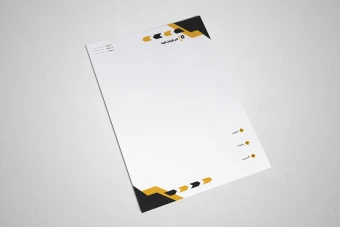 طرح لایه باز سربرگ شرکتی