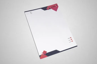 طرح لایه باز سربرگ شرکتی