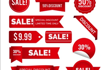 برچسب لایه باز تخفیف و فروش ویژه(2)