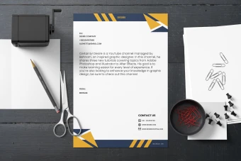 قالب سربرگ اداری