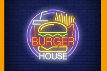 دانلود طرح لایه باز آیکون نئونی