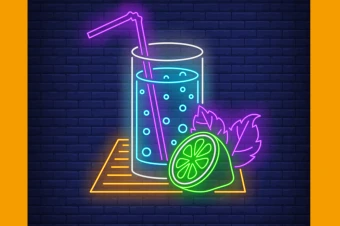 دانلود طرح لایه باز آیکون های نئون