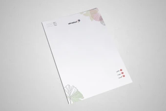 طرح لایه باز سربرگ شرکتی