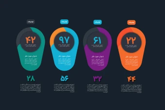 دانلود فایل لایه باز اینفوگرافیک طرح خام