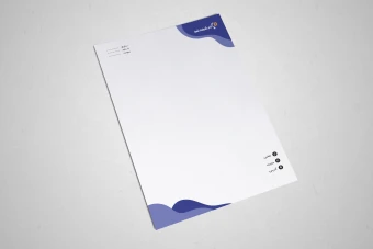 طرح لایه باز سربرگ شرکتی