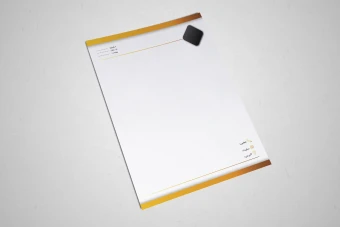 طرح لایه باز سربرگ شرکتی