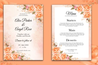 کارت عروسی و کارت پستال لایه باز