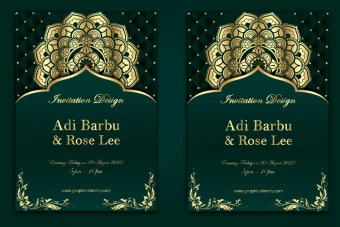 کارت عروسی و کارت پستال لایه باز