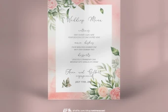 دانلود فایل لایه باز کارت پستال فانتزی