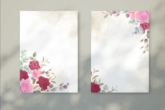 طرح لایه باز کارت پستال، کارت دعوت و کارت عروسی