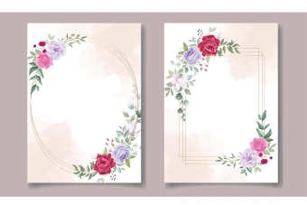 طرح لایه باز کارت پستال، کارت دعوت و کارت عروسی