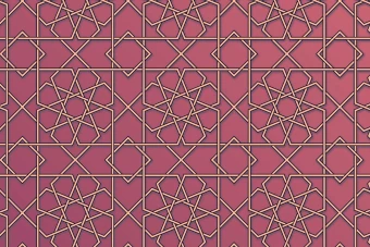 طرح لایه باز با کیفیت گره اسلیمی