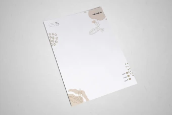 طرح لایه باز سربرگ شرکتی