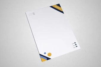 طرح لایه باز سربرگ شرکتی