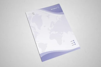 طرح لایه باز سربرگ شرکتی