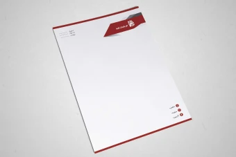 طرح لایه باز سربرگ شرکتی