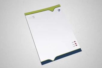 طرح لایه باز سربرگ شرکتی