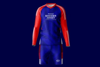 موکاپ لباس ورزشی فوتبال مردانه