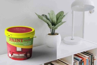 موکاپ سطل رنگ