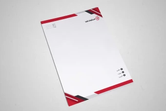 طرح لایه باز سربرگ شرکتی