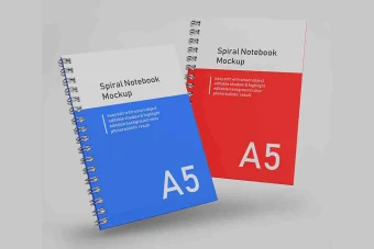 موکاپ دفترچه یادداشت