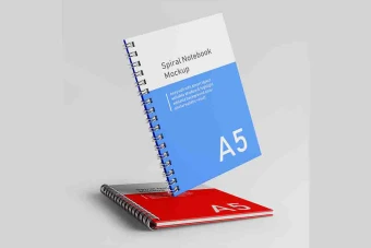 موکاپ دفترچه یادداشت