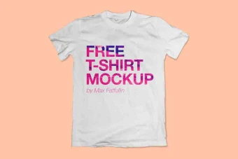 موکاپ لباس تی‌شرت