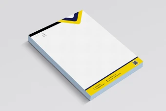 سربرگ تجاری و اداری، با قابلیت ویرایش فرمت psd