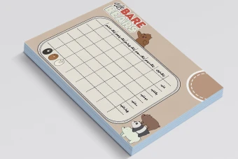 جدول برنامه هفتگی کلاسی خرس های کله فندقی کد 85648