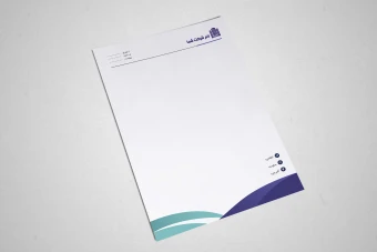 طرح لایه باز سربرگ شرکتی