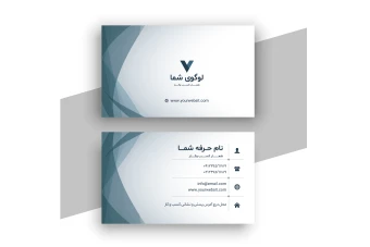 طرح لایه باز کارت ویزیت