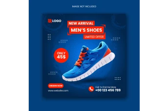 دانلود قالب لایه باز معرفی محصول شبکه های اجتماعی