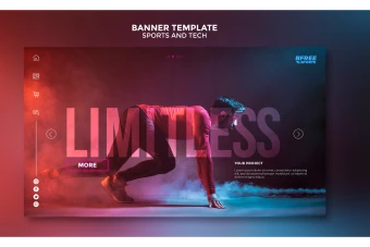 دانلود طرح لایه باز بنر ورزشی