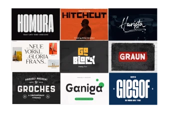 دانلود مجموعه 9 فونت حرفه ای و پریمیوم سری 2