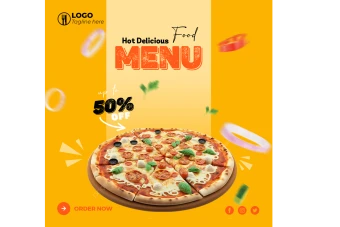 دانلود طرح لایه باز قالب پست اینستاگرام