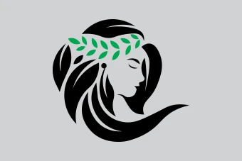 لوگو سالن زیبایی - کد 1042